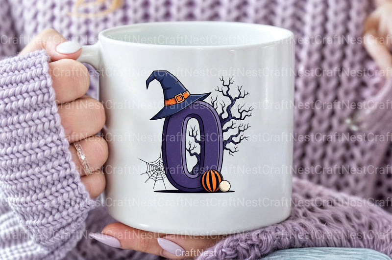 Halloween Alphabet Clipart Bundle 36 - CraftNest - Digital Crafting and Art