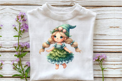 Seashell Gnome Clipart Bundle 2 - CraftNest - Digital Crafting and Art