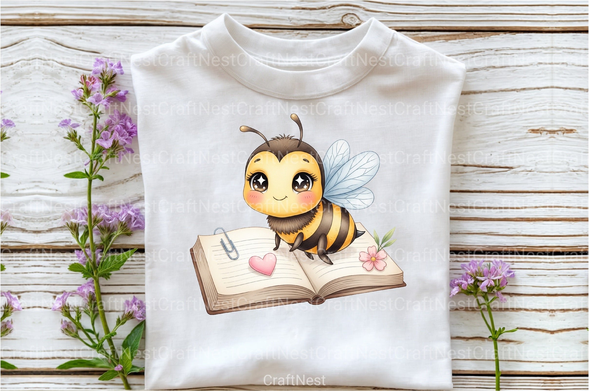 Back to School Bee Clipart Bundle 88 - CraftNest - Digital Crafting and Art