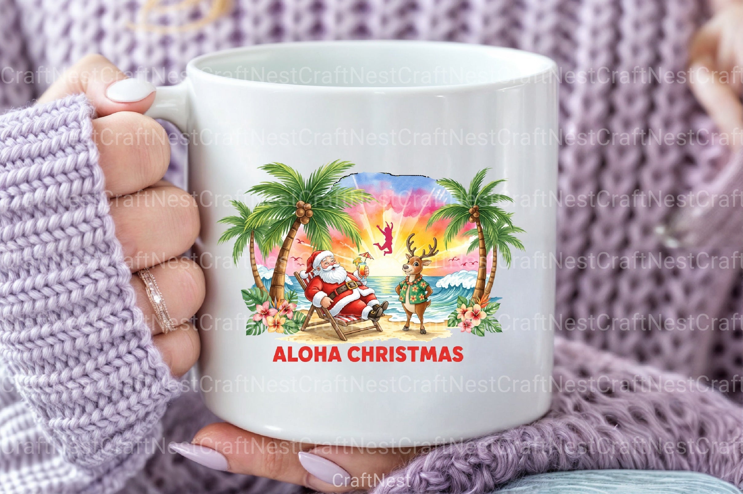 Christmas in July Funny Clipart Bundle 35 - CraftNest - Digital Crafting and Art