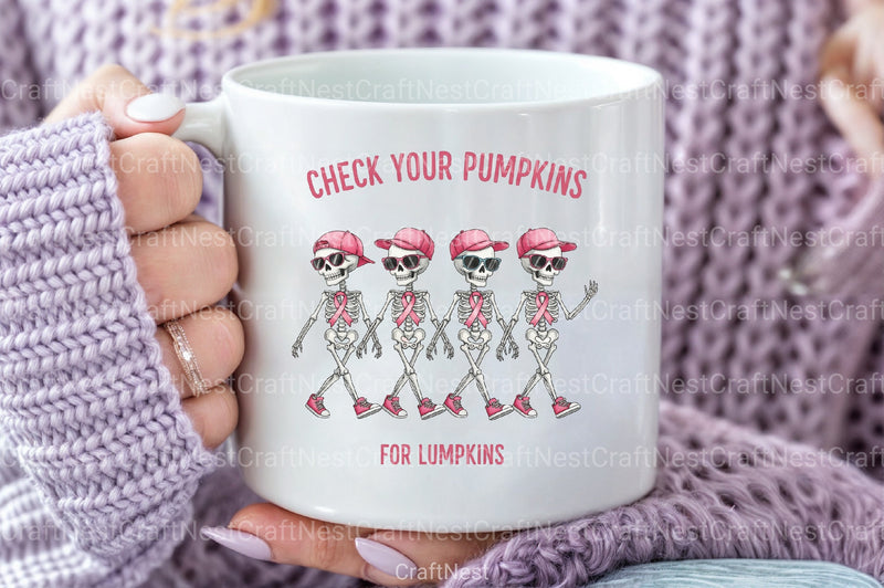 Halloween Breast Cancer Clipart Bundle 8 - CraftNest - Digital Crafting and Art