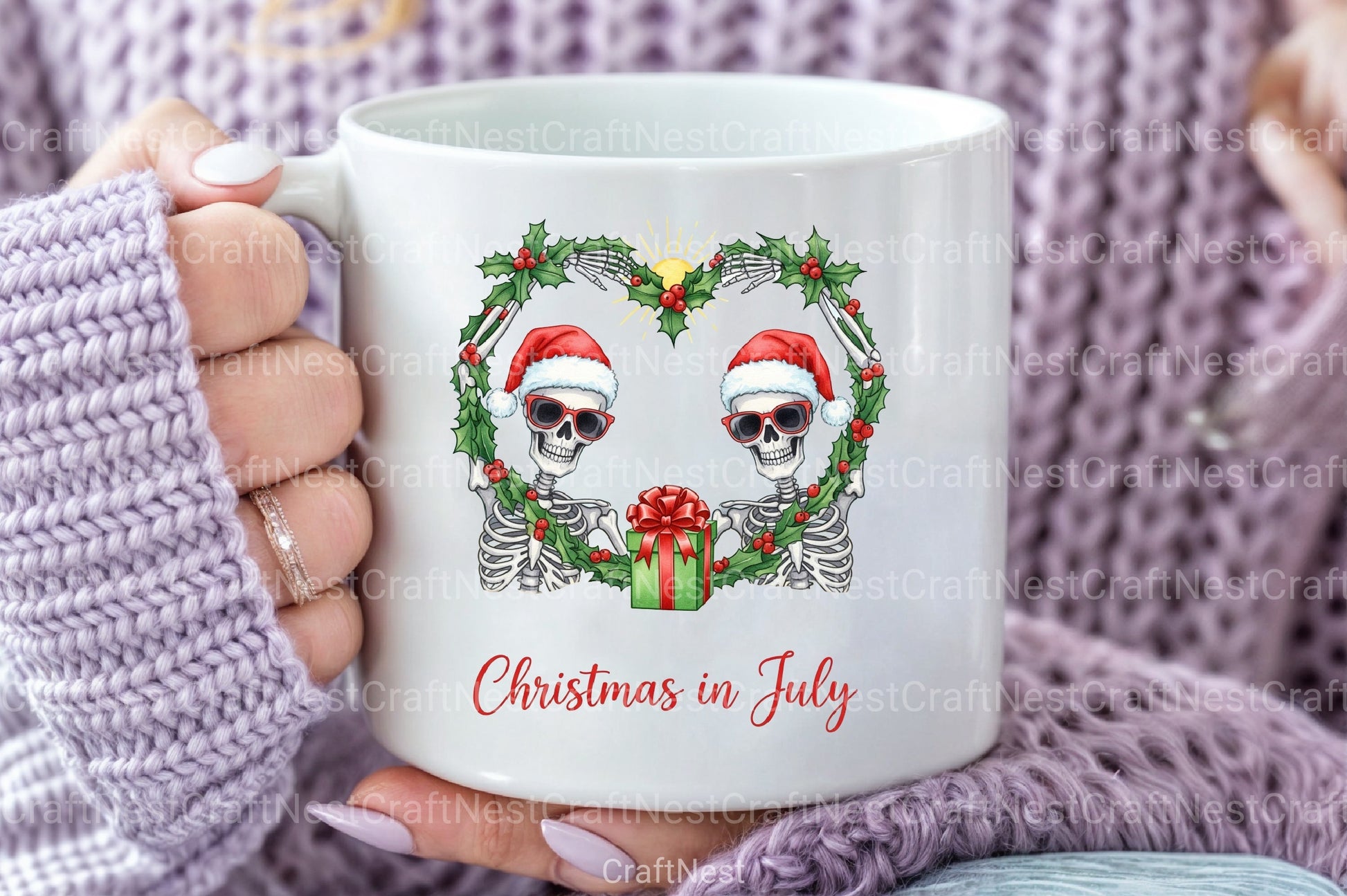 Christmas in July Funny Clipart Bundle 2 - CraftNest - Digital Crafting and Art