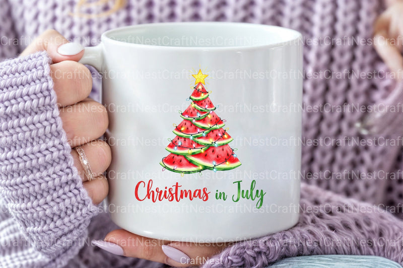Christmas in July Funny Clipart Bundle 37 - CraftNest - Digital Crafting and Art