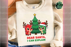 Dear Santa, I Can Explain Christmas Clipart Bundle - CraftNest - Digital Crafting and Art