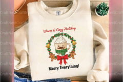 Warm & Cozy Retro Christmas Clipart Bundle - CraftNest - Digital Crafting and Art