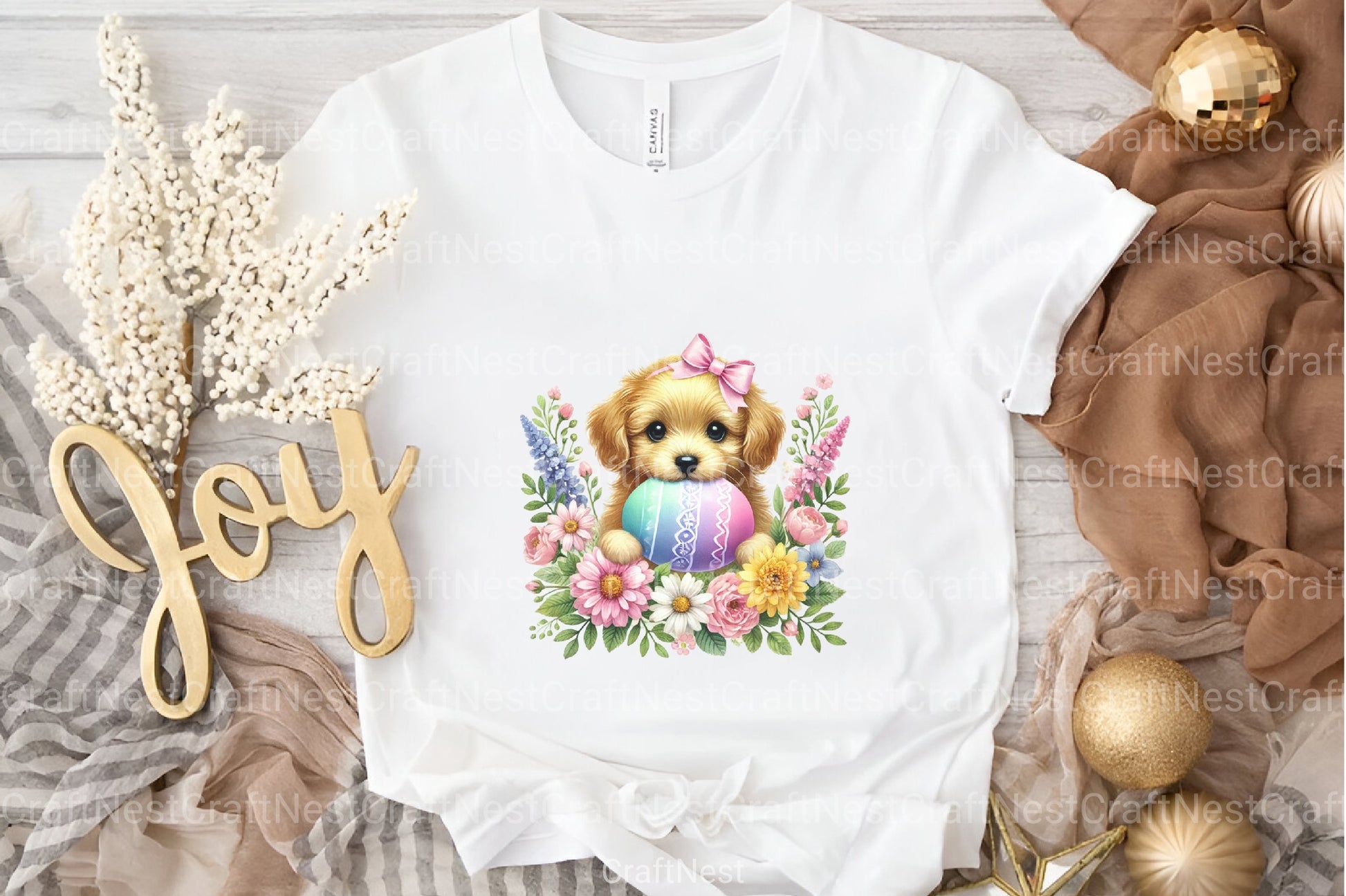 Easter Dogs Clipart Bundle 99 - CraftNest - Digital Crafting and Art