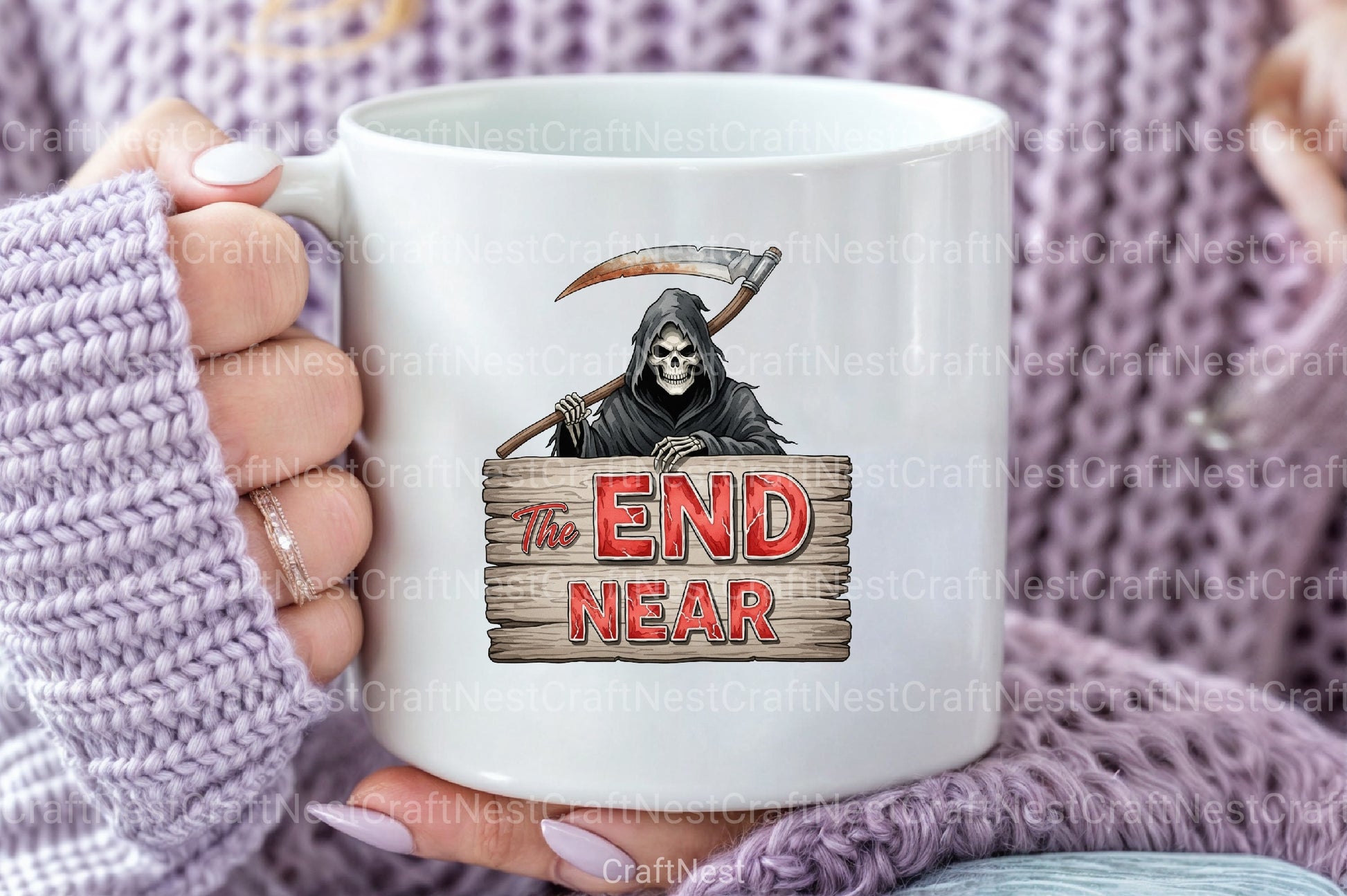 End Is Near Sign Clipart Bundle - CraftNest - Digital Crafting and Art