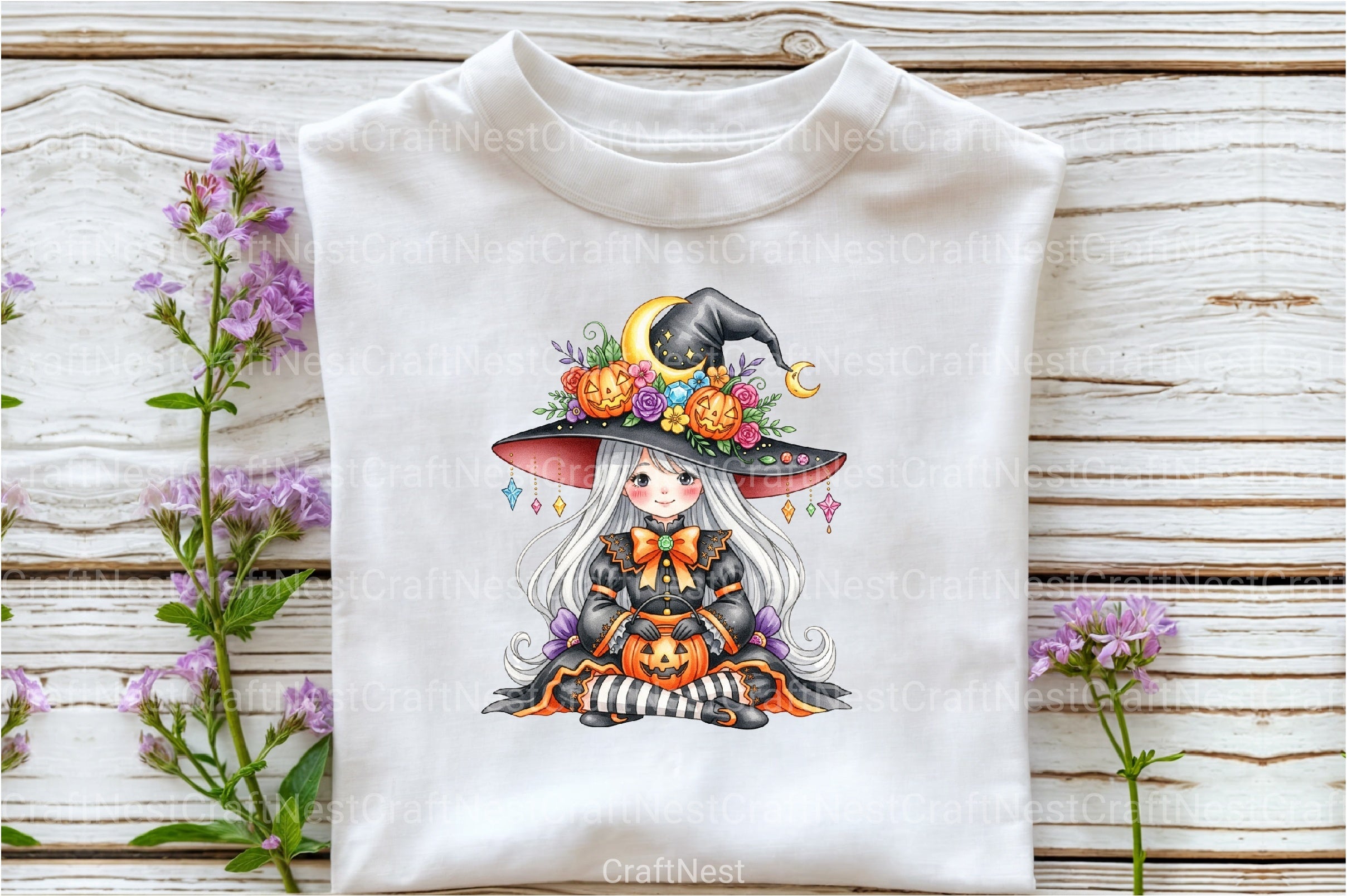 Halloween Cute Clipart Bundle - CraftNest - Digital Crafting and Art