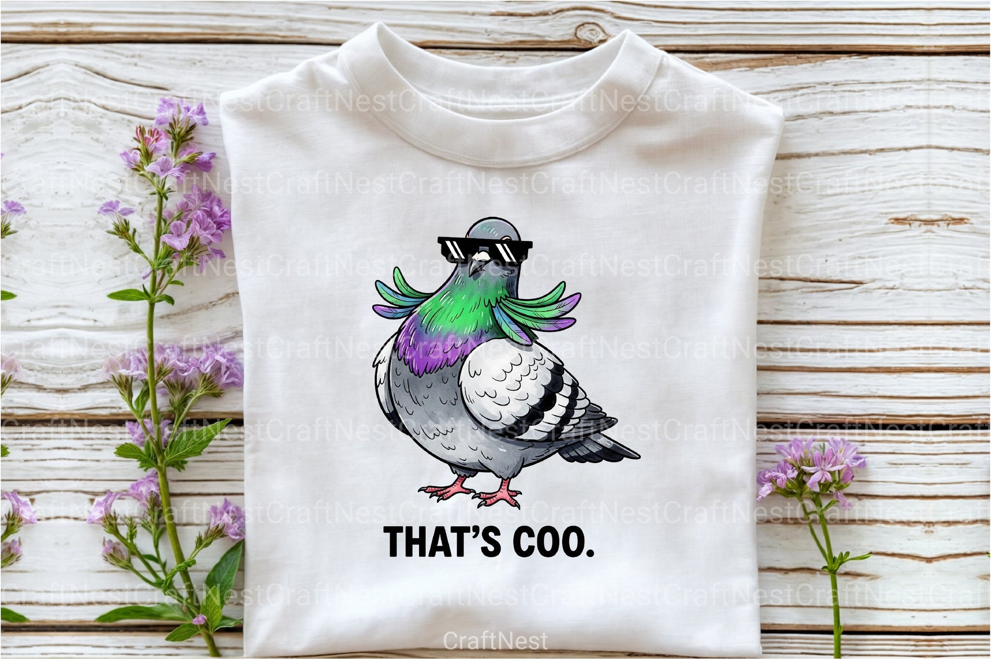 Retro Funny Sarcastic Animal Clipart Bundle 8 - CraftNest - Digital Crafting and Art