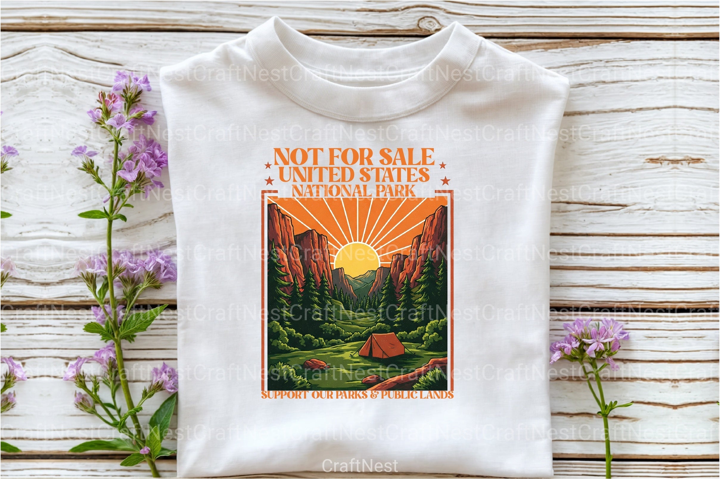 Support Our Parks & Public Lands Clipart Bundle - CraftNest - Digital Crafting and Art