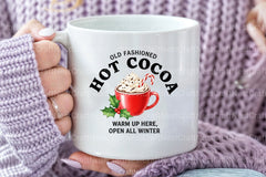 Retro Hot Cocoa Graphic Design Clipart Bundle - CraftNest - Digital Crafting and Art