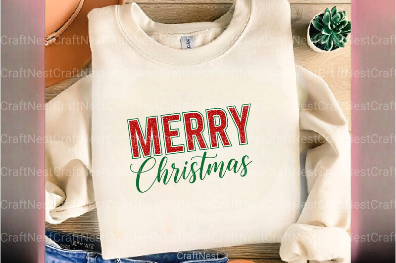 Christmas Glitter Clipart Bundle - CraftNest - Digital Crafting and Art