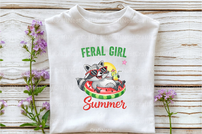 Summer Funny Animals Clipart Bundle 6 - CraftNest - Digital Crafting and Art