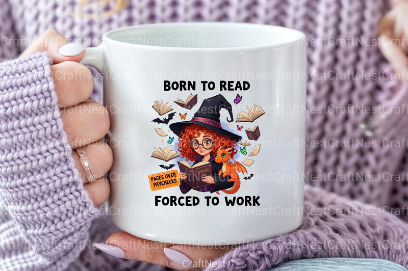 Born to Read Graphic Clipart Bundle - CraftNest - Digital Crafting and Art