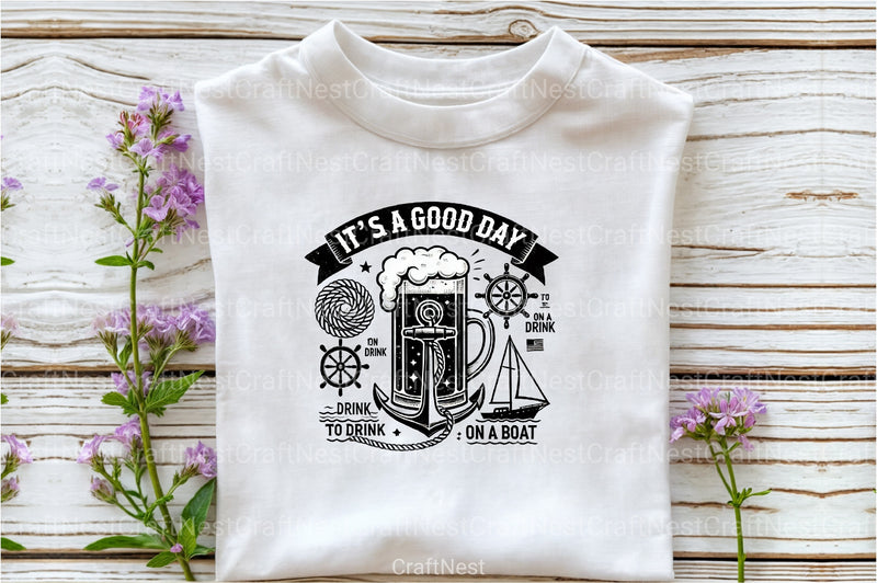 Summer Lake River Boat Drink Clipart Bundle - CraftNest - Digital Crafting and Art