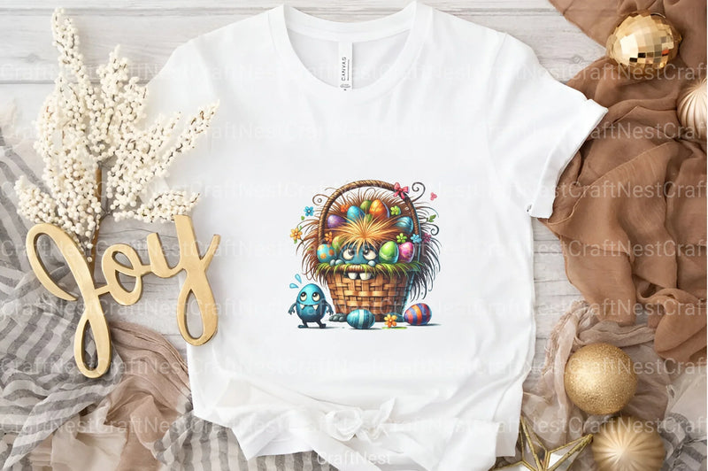 Easter Monster Clipart Bundle - CraftNest - Digital Crafting and Art