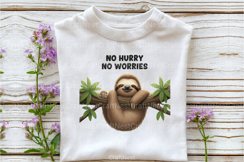 Funny Sloth Quotes Clipart Bundle 57 - CraftNest - Digital Crafting and Art