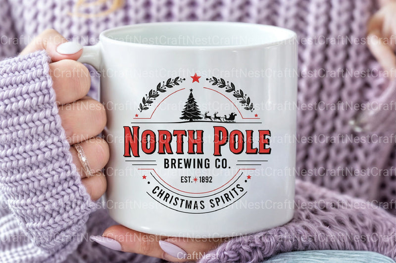 North Pole Brew Co. Design Clipart Bundle - CraftNest - Digital Crafting and Art
