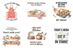 Funny Kitchen Towel Clipart Bundle 14 - CraftNest - Digital Crafting and Art