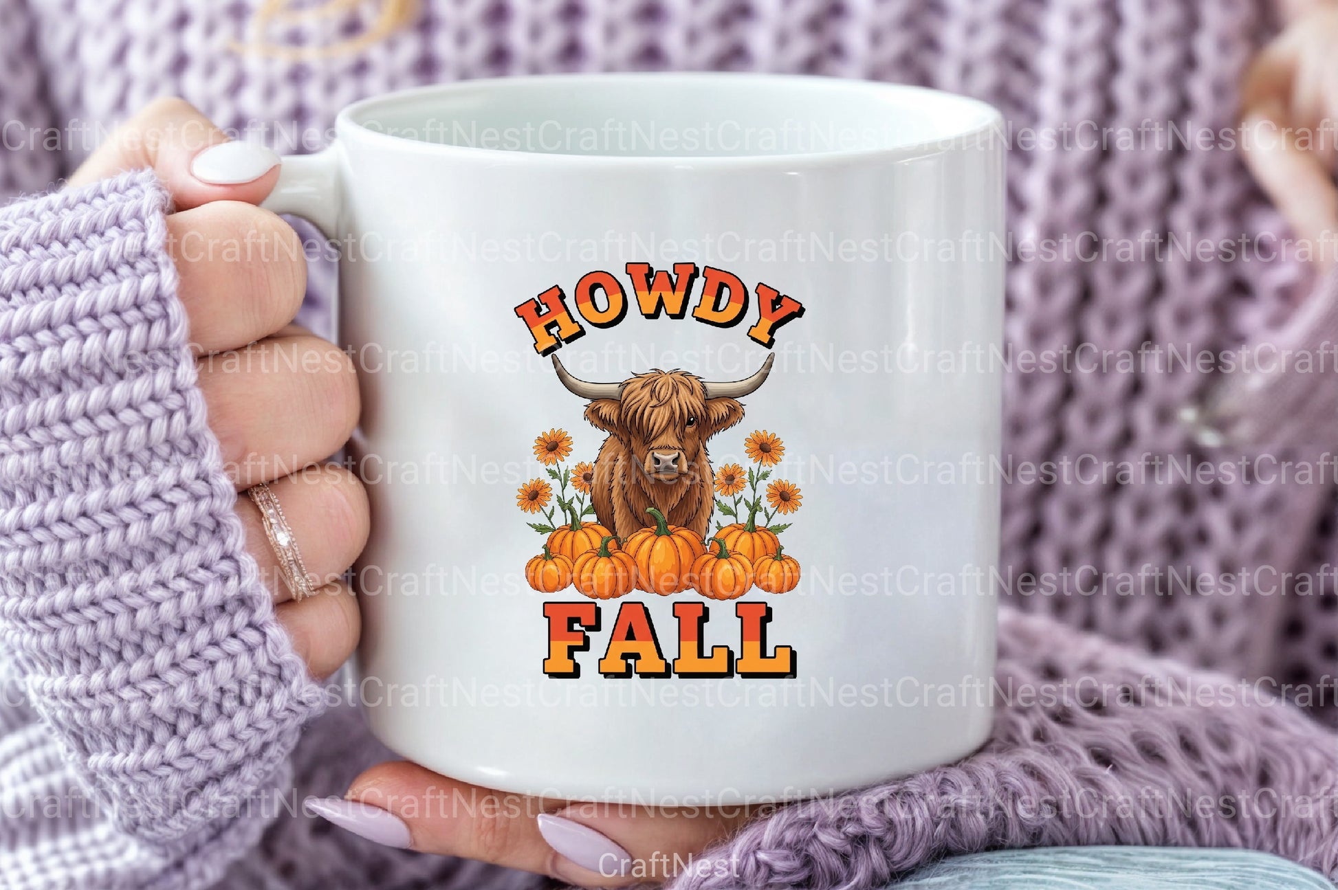 Howdy Highland Fall Graphic Clipart Bundle - CraftNest - Digital Crafting and Art