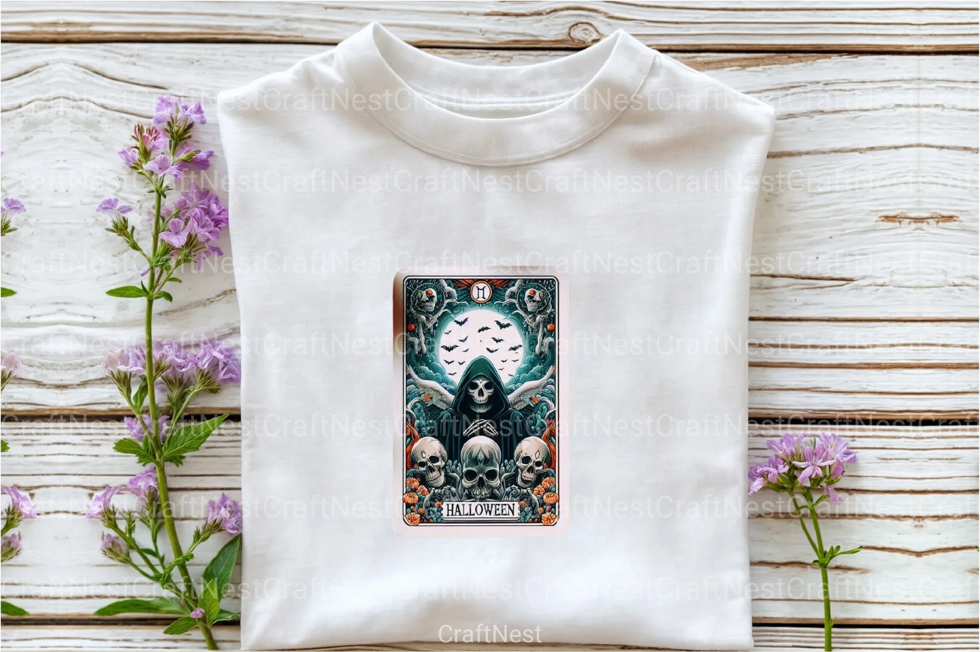 Halloween Tarot Card Clipart Bundle 99 - CraftNest - Digital Crafting and Art