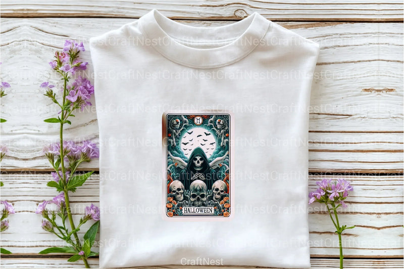 Halloween Tarot Card Clipart Bundle 99 - CraftNest - Digital Crafting and Art