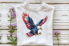 American Patriotic Eagle 4th of July Clipart Bundle - CraftNest - Digital Crafting and Art