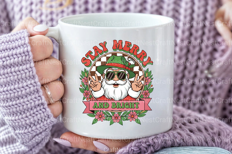 Stay Merry and Bright Clipart Bundle - CraftNest - Digital Crafting and Art