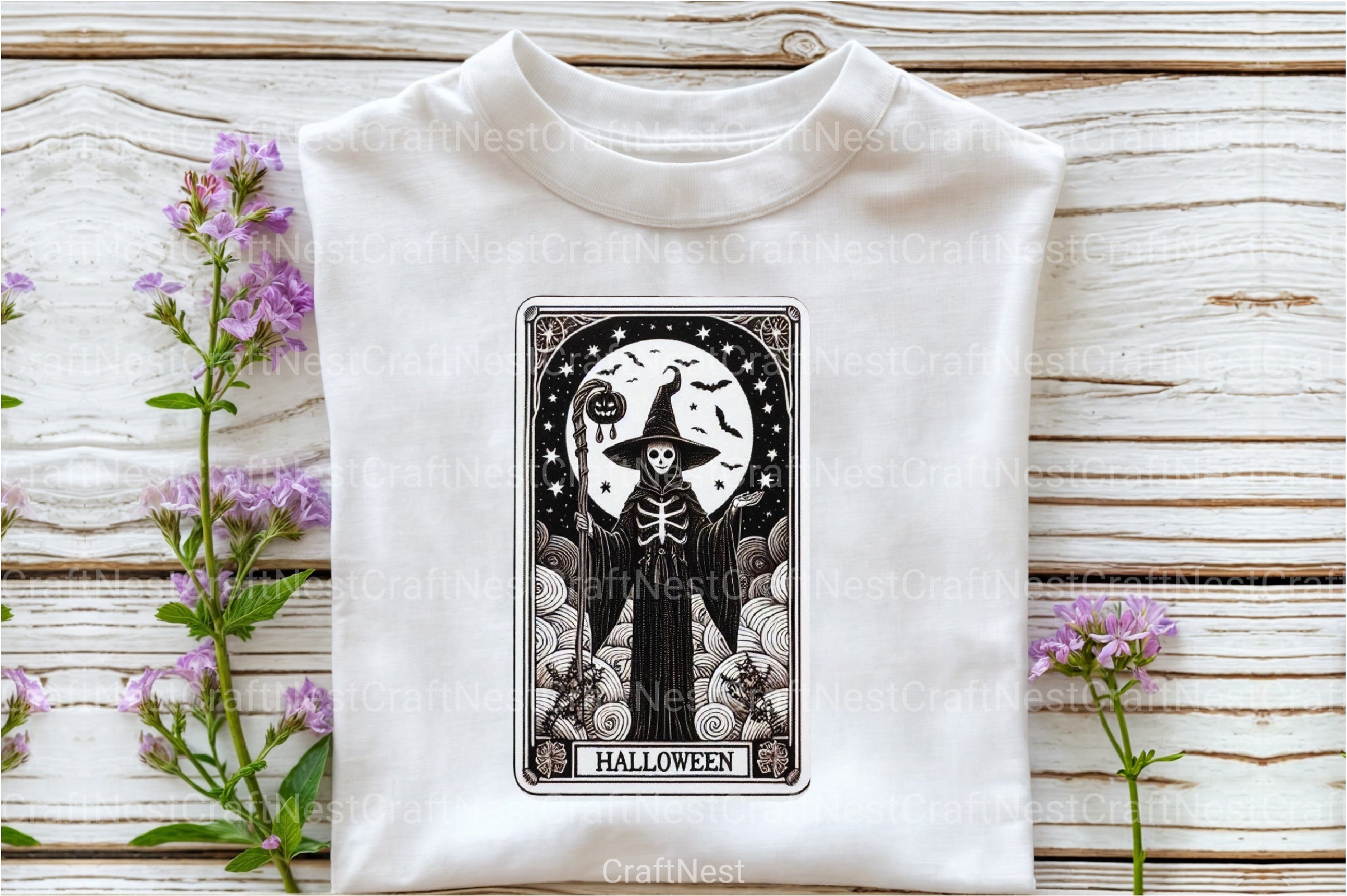 Halloween Tarot Card Clipart Bundle 134 - CraftNest - Digital Crafting and Art