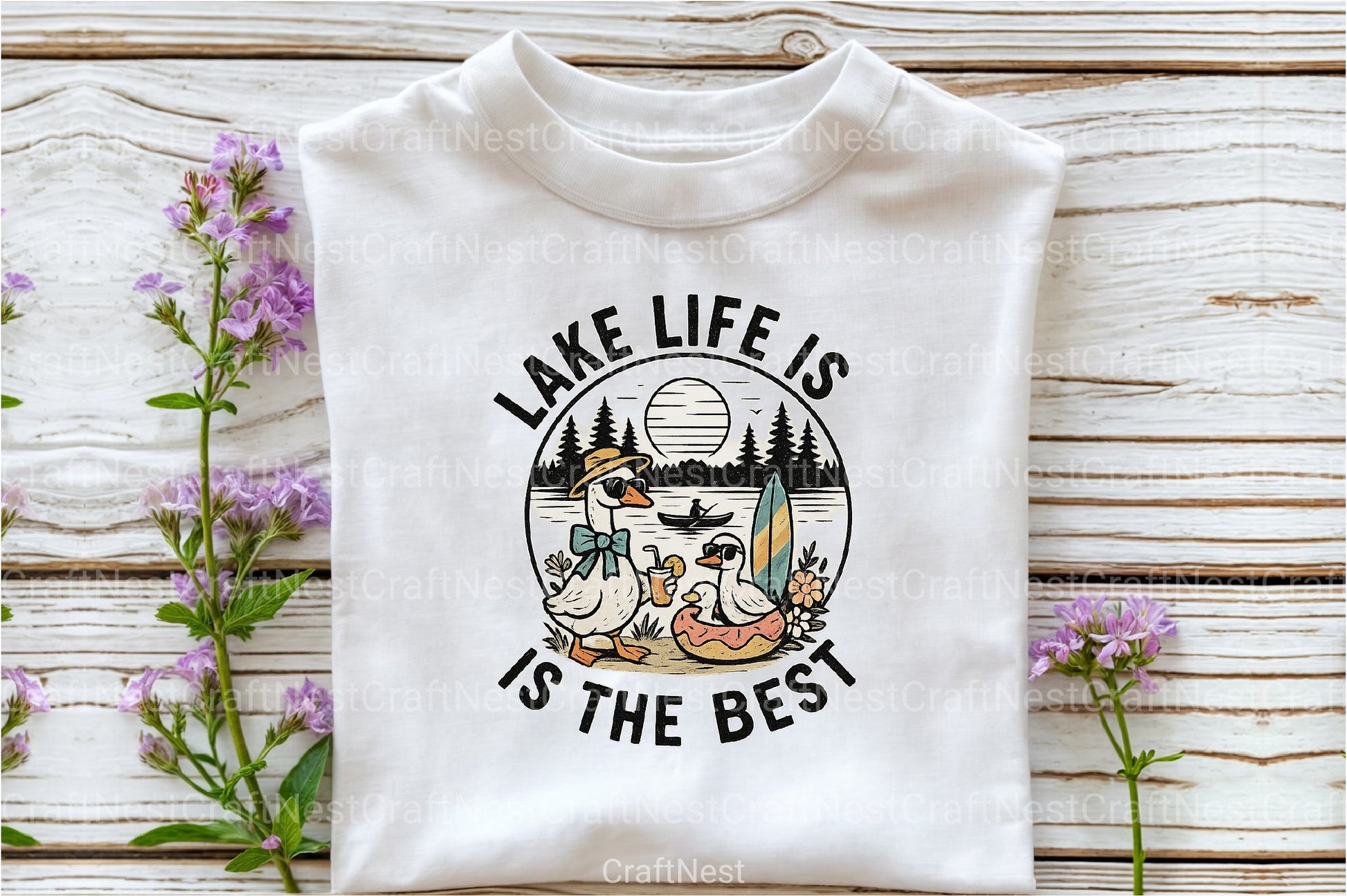 Summer Lake Life Clipart Bundle 2 - CraftNest - Digital Crafting and Art