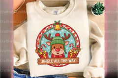 Christmas Reindeer Sign Clipart Bundle - CraftNest - Digital Crafting and Art