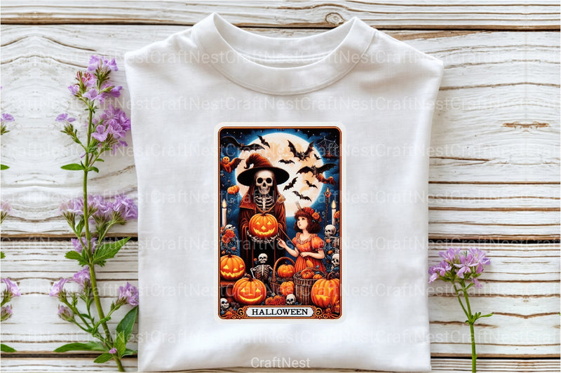 Halloween Tarot Card Clipart Bundle 11 - CraftNest - Digital Crafting and Art