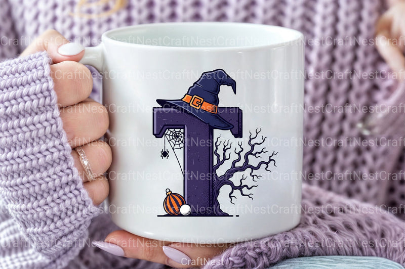 Halloween Alphabet Clipart Bundle 22 - CraftNest - Digital Crafting and Art