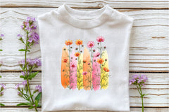 Wildflowers Brushstroke Clipart Bundle 1 - CraftNest - Digital Crafting and Art