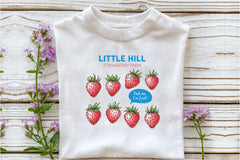 Farmers Market Strawberry Hand Drawn Clipart Bundle - CraftNest - Digital Crafting and Art