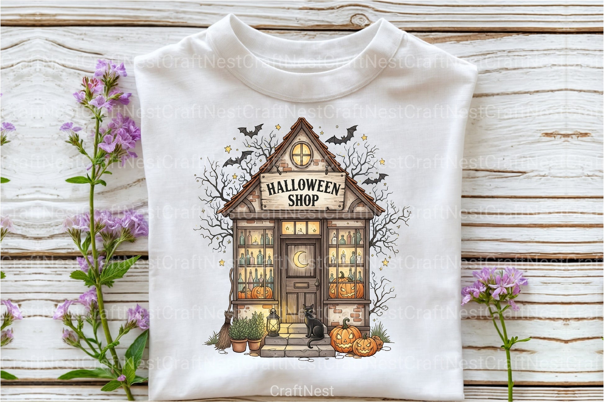 Halloween Shop: Funny Clipart Bundle - CraftNest - Digital Crafting and Art