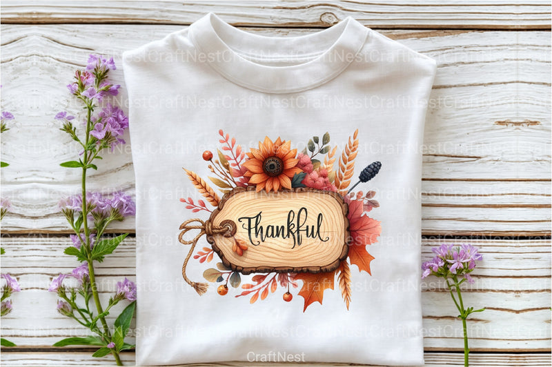 Vintage Wooden Autumn Tags Clipart Bundle 99 - CraftNest - Digital Crafting and Art