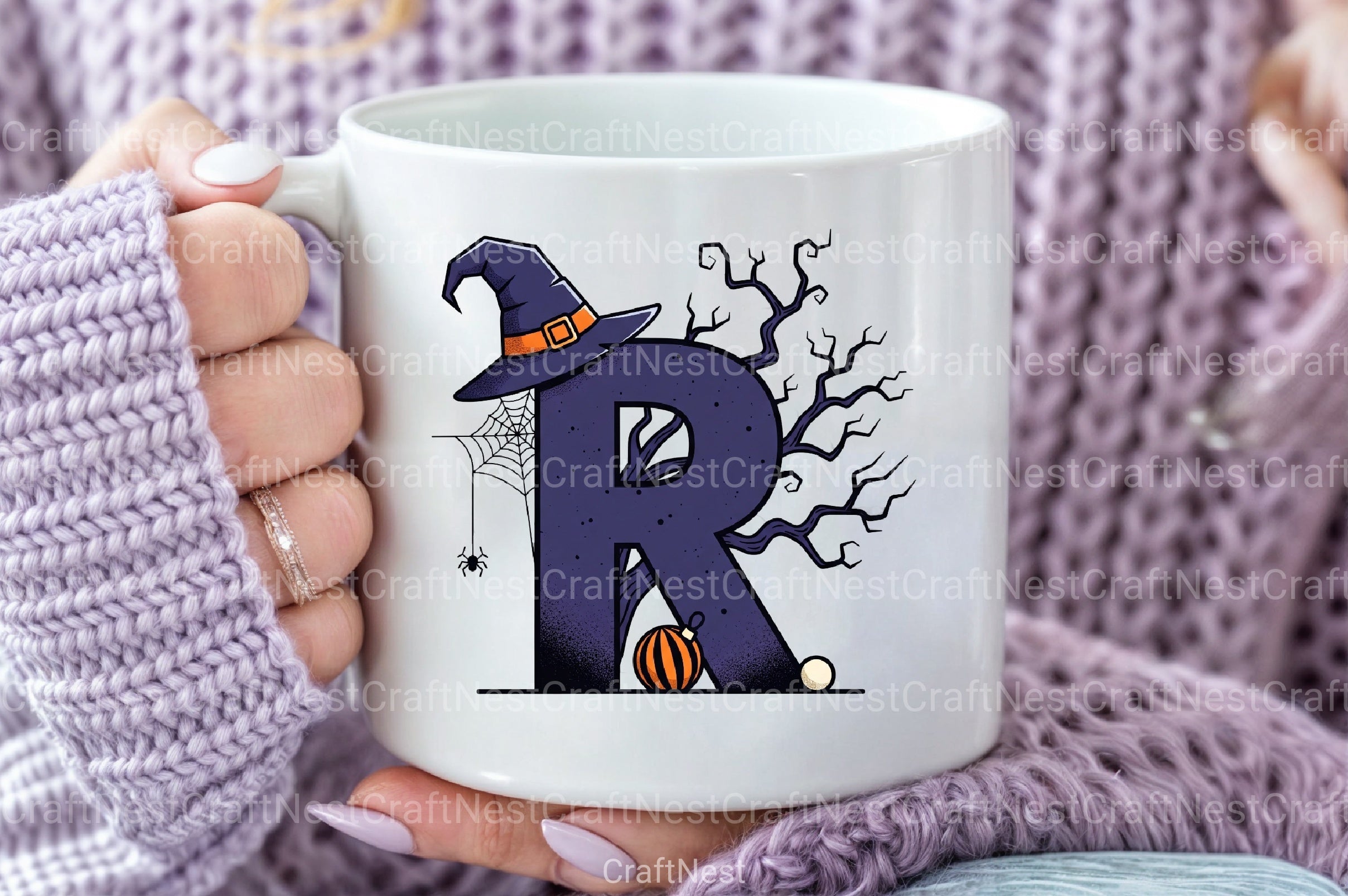 Halloween Alphabet Clipart Bundle 49 - CraftNest - Digital Crafting and Art