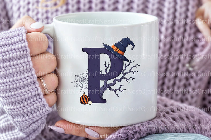 Halloween Alphabet Clipart Bundle 12 - CraftNest - Digital Crafting and Art