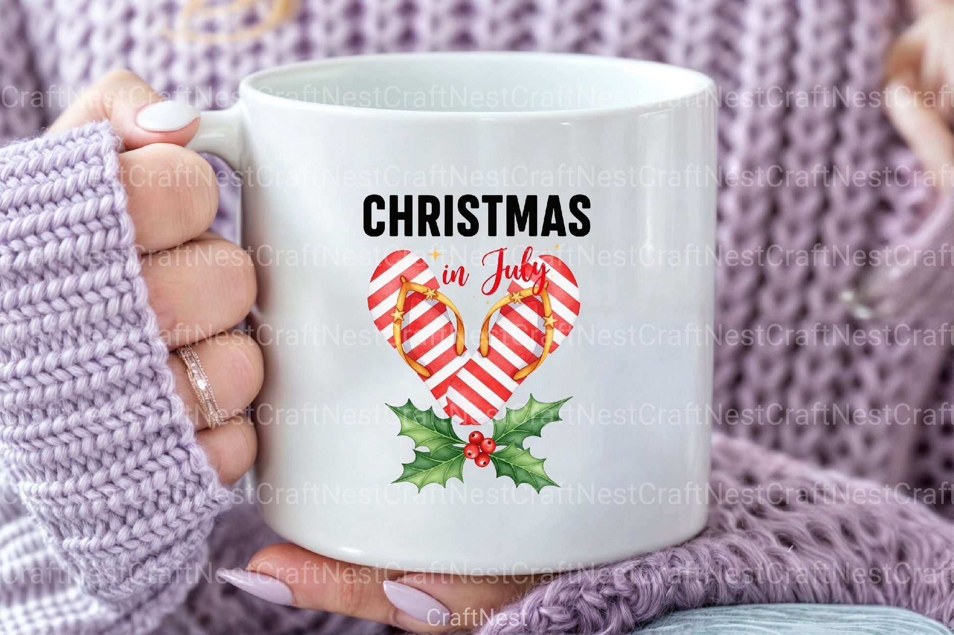 Christmas in July Funny Clipart Bundle 6 - CraftNest - Digital Crafting and Art