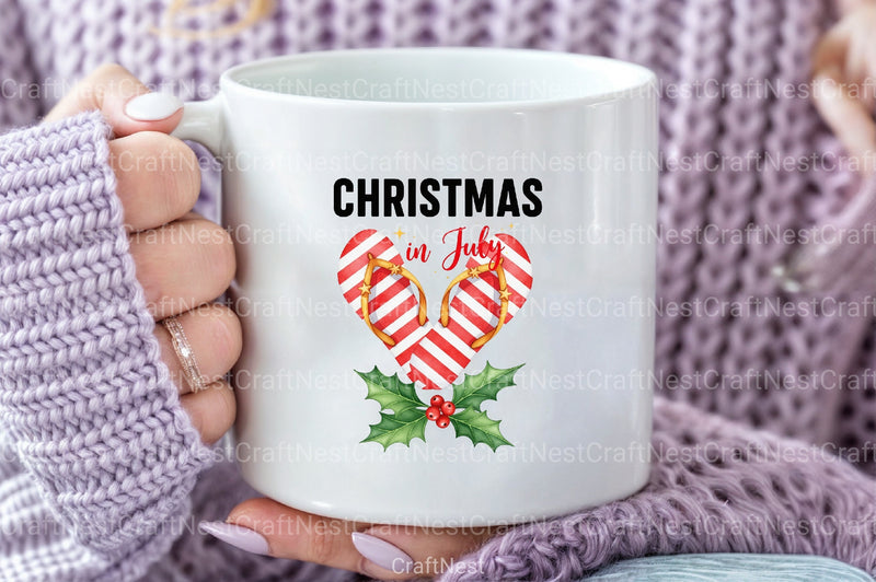 Christmas in July Funny Clipart Bundle 6 - CraftNest - Digital Crafting and Art