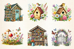 Spring Garden Clipart Bundle - CraftNest - Digital Crafting and Art