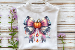 Halloween Coquette Bow Clipart Bundle 10 - CraftNest - Digital Crafting and Art