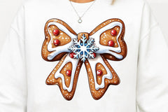 Gingerbread Bow Clipart Bundle - CraftNest - Digital Crafting and Art