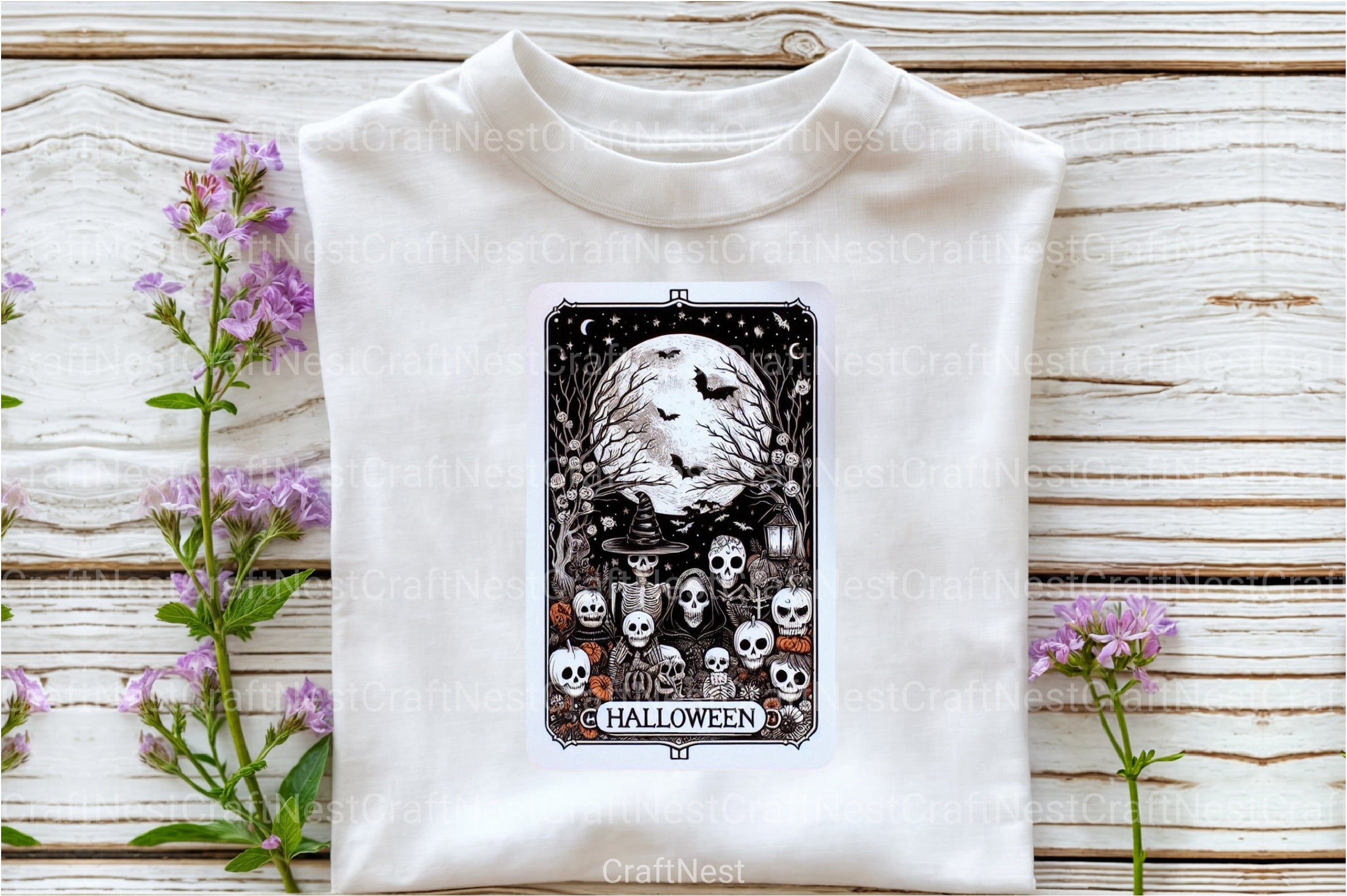 Halloween Tarot Card Clipart Bundle 178 - CraftNest - Digital Crafting and Art