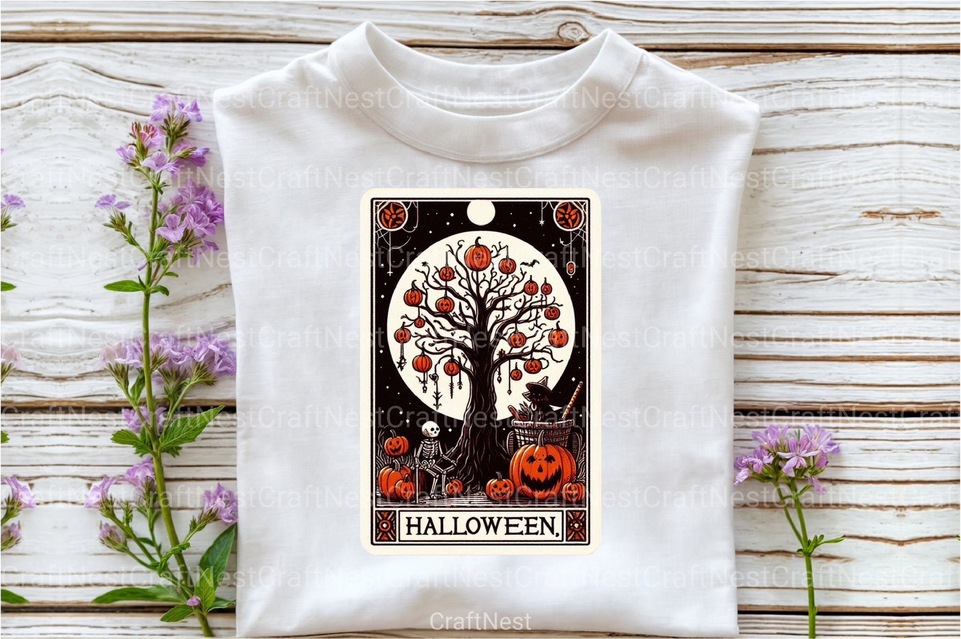 Halloween Tarot Card Clipart Bundle 16 - CraftNest - Digital Crafting and Art