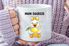 Funny Lemon Goose Clipart Bundle: Positive Main Squeeze 6 - CraftNest - Digital Crafting and Art