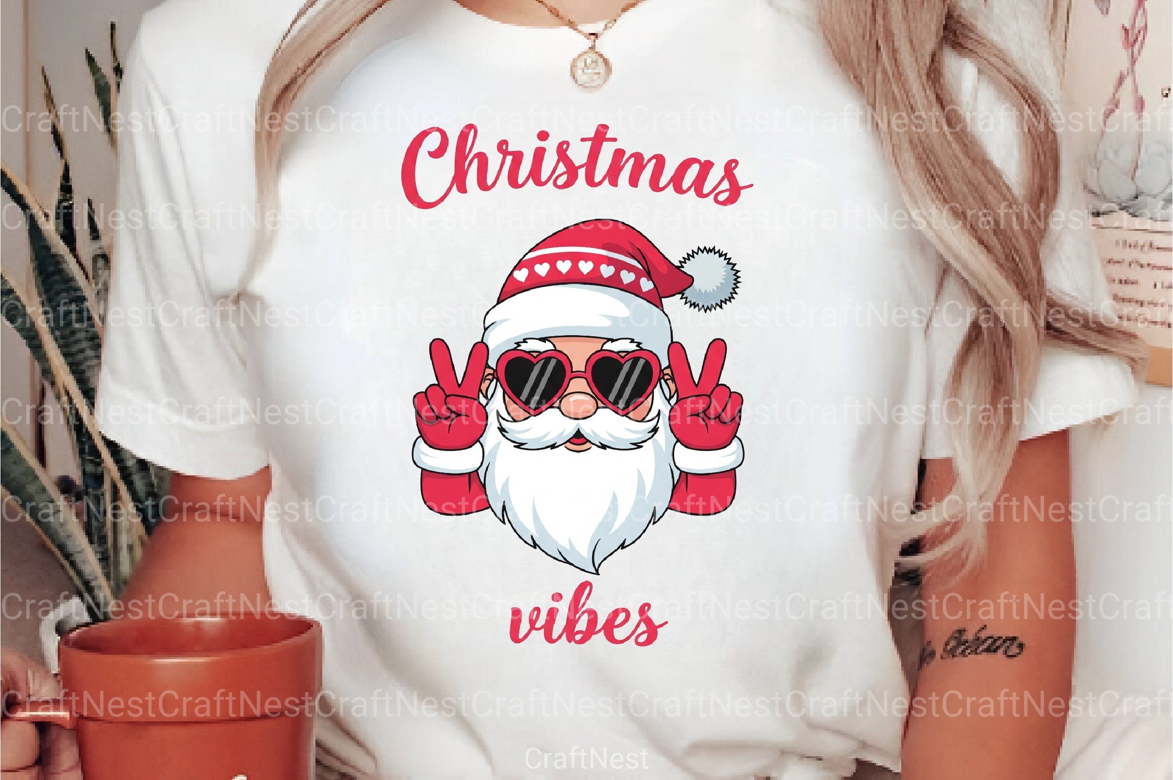 Christmas Vibes Clipart Bundle - CraftNest - Digital Crafting and Art