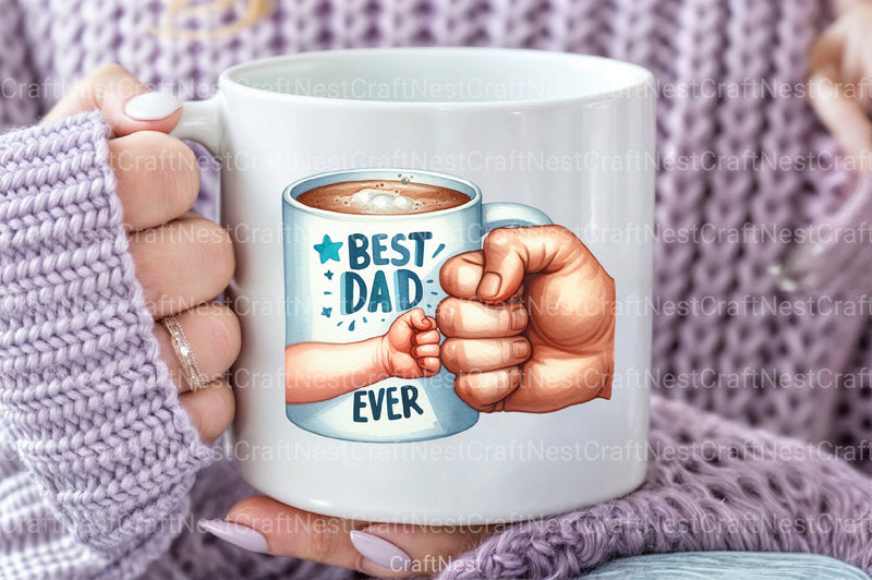 Kids Father’s Day Fist Bump Clipart Bundle 3 - CraftNest - Digital Crafting and Art