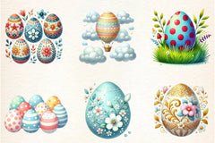 Easter Egg Clipart Bundle - CraftNest - Digital Crafting and Art